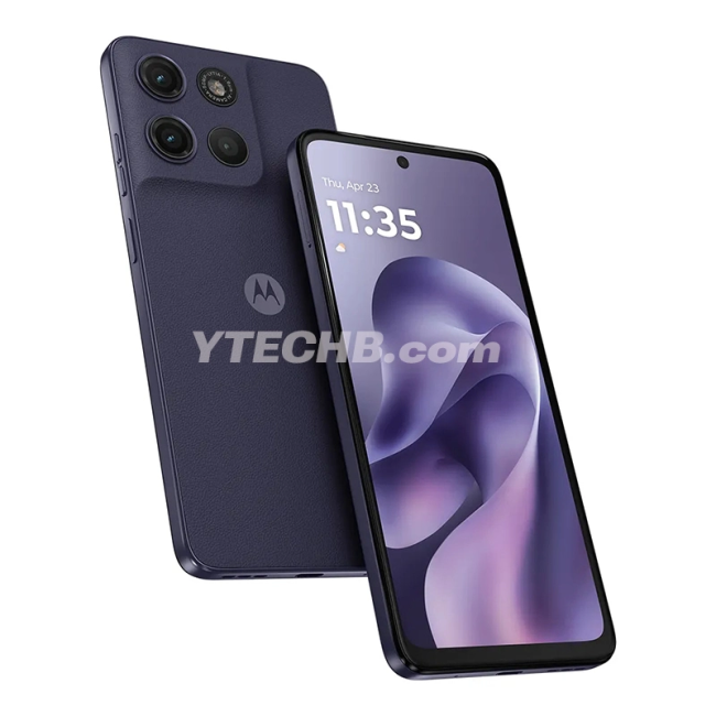 摩托罗拉 Moto G17 手机渲染图曝光:首发 3 色,5000mAh 电池