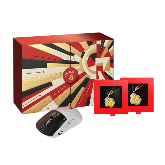 IT之家开箱罗技 GPW5 雪豹电竞鼠标图赏,业界首发可调电磁微动、全新黑白撞色