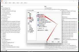 Everything如何设置交错行颜色