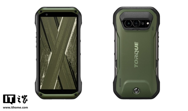 京瓷在日本推出 au TORQUE G07 三防手机:可拆卸电池、IPX6/IPX8/IPX9 防水 + IP6X 防尘认证