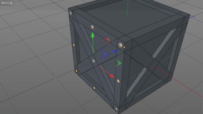 C4D怎么建模箱子