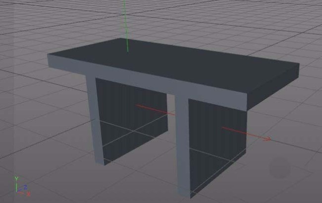 c4d怎么建模立体的小石凳模型