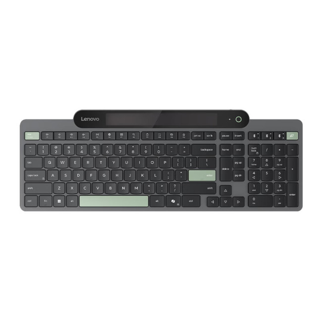 联想 Lenovo 800 光能蓝牙键盘国行上市：满电纯黑暗续航 30 天，249 元