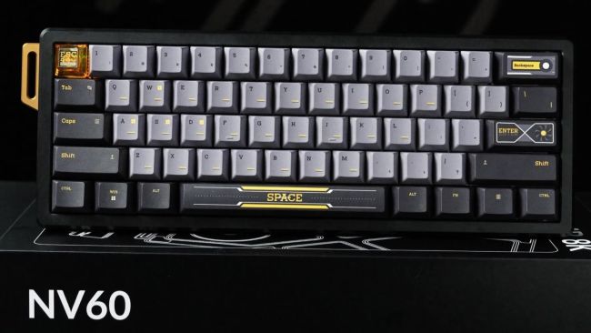贱驴 NV60 磁轴键盘上市：显卡主题造型设计，899 元