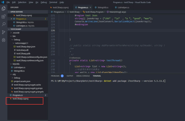 vscode怎么安装iTextSharp