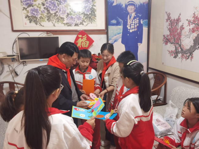 萧县师范附属小学开展“我们的节日·重阳节”主题教育活动