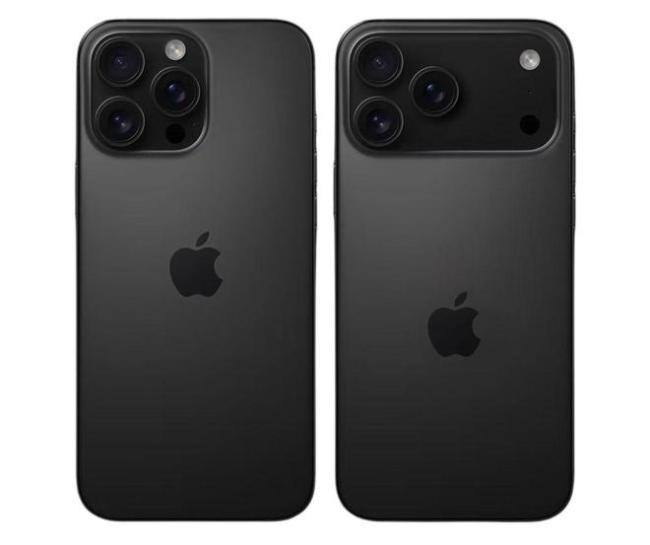 iPhone 17 Pro 机模曝光：相机横向大矩阵