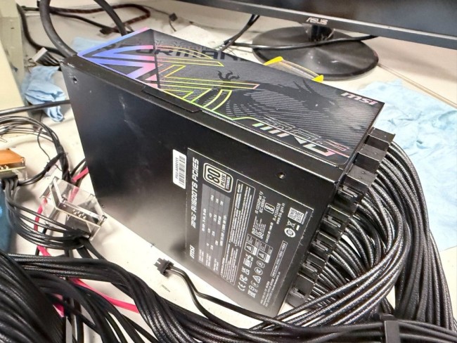 微星发布首款主动实时防护电源 专防5090显卡融毁