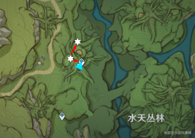 原神树王圣体菇全收集路线