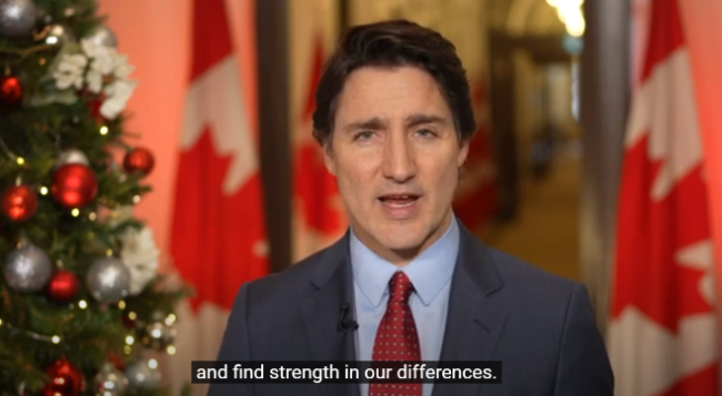杜鲁多新年贺词：迈入2024年做出承诺！加拿大是最好的国家！