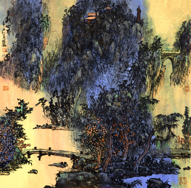 人间正道—杭州西湖美术院庆祝中国共产党成立100周年线上书画展