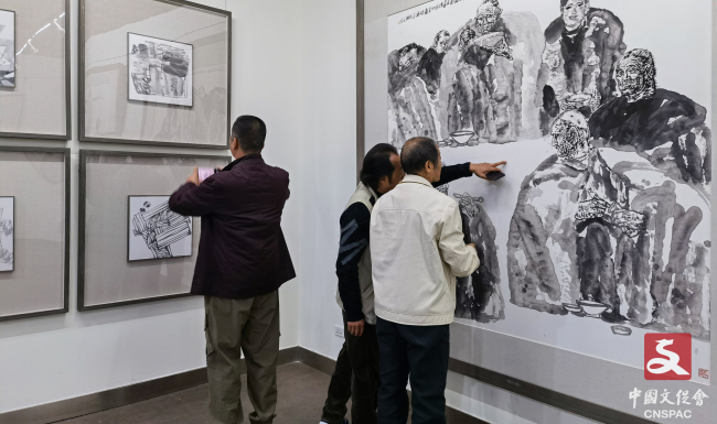 丝绸之路 杨晓阳美术作品暨创作文献展在桂林开幕