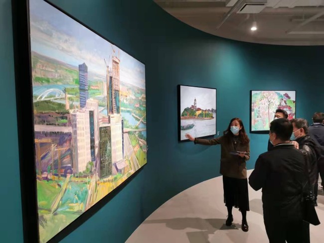 世界运河交流艺术项目在城市副中心开幕
