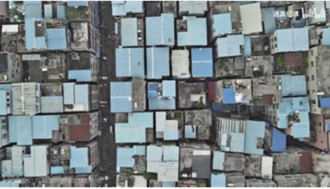 图片来自bilibili视频网站微纪录片《广州城中村，阳光能值多少钱？》。