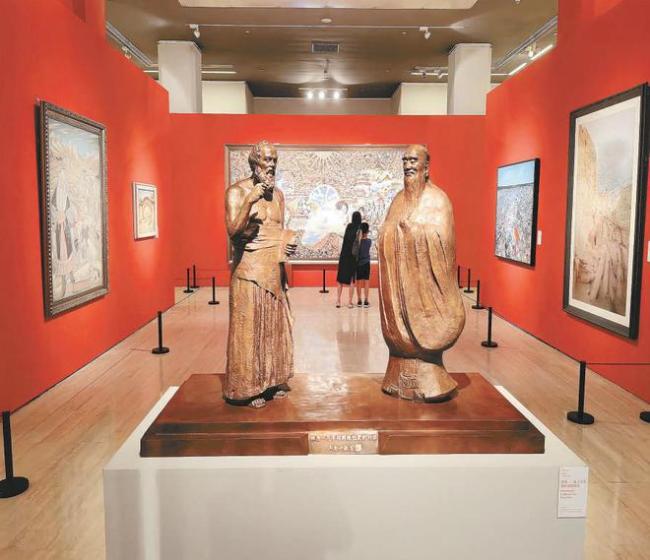 112国艺术作品齐聚中国美术馆 赏缤纷丝路之美