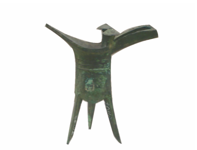 甘肃省天水市博物馆收藏的青铜酒器  卞文志 摄