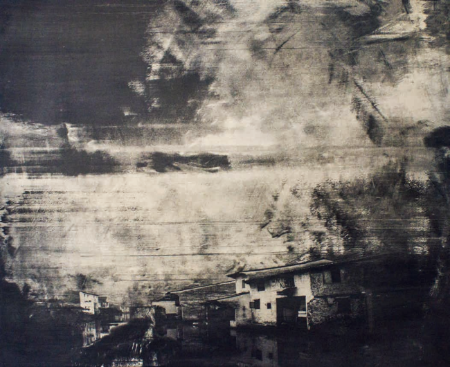 李宝泉  绍兴风景  铜版 50cm×60cm