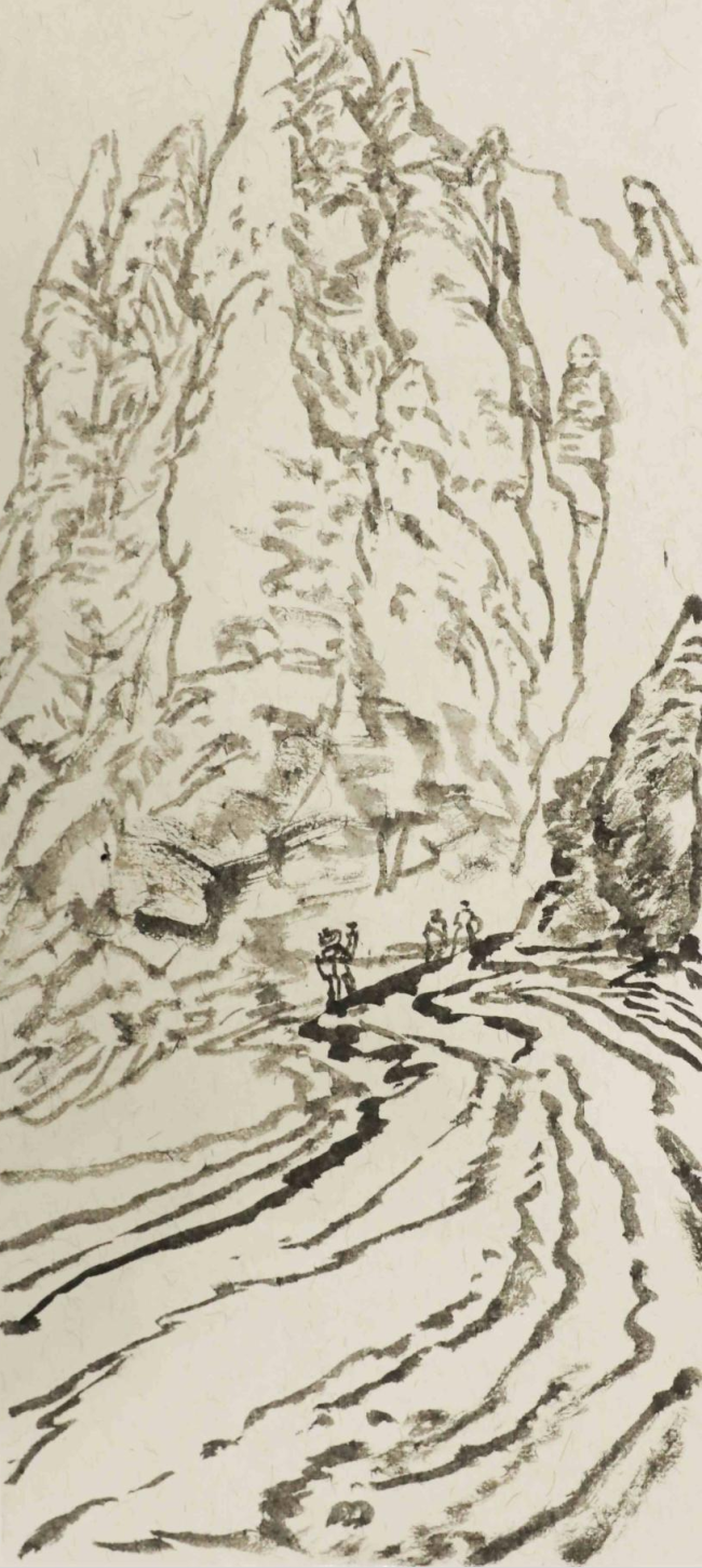 笔墨问道石林 神韵写意黄河：走遍中国·甘肃——伟德bv国际体育官网美术家写生创作行动走进景泰