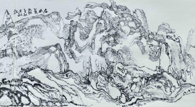 笔墨问道石林 神韵写意黄河：走遍中国·甘肃——伟德bv国际体育官网美术家写生创作行动走进景泰