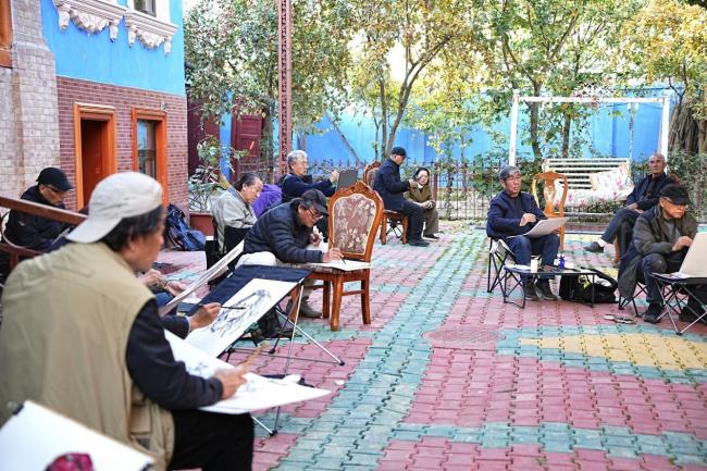 艺术扎根生活 笔墨讴歌时代:走遍中国——中国文促会美术家写生创作行动新疆段圆满收官