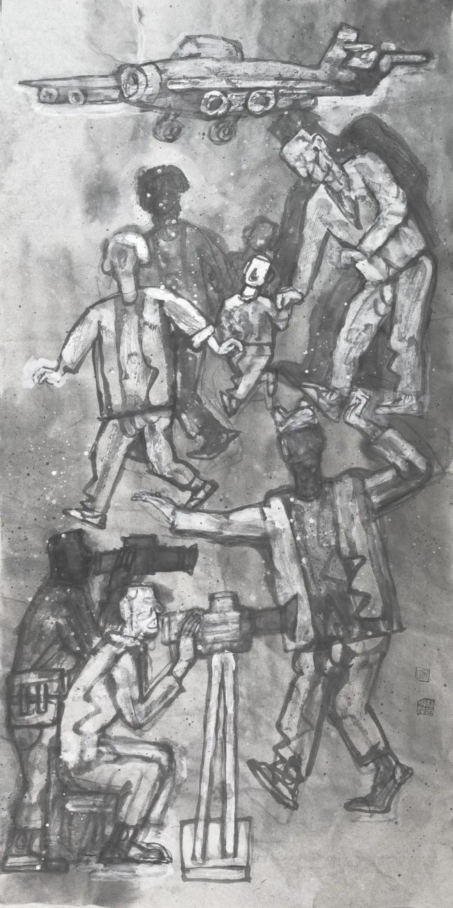 现场丨三晋地面再续丝路艺脉，四十年创作华章献礼太原："丝绸之路——杨晓阳丝路四十年好意思术创作暨文件展"高大启幕山西