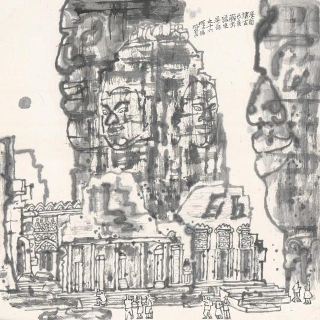 现场丨三晋地面再续丝路艺脉，四十年创作华章献礼太原："丝绸之路——杨晓阳丝路四十年好意思术创作暨文件展"高大启幕山西