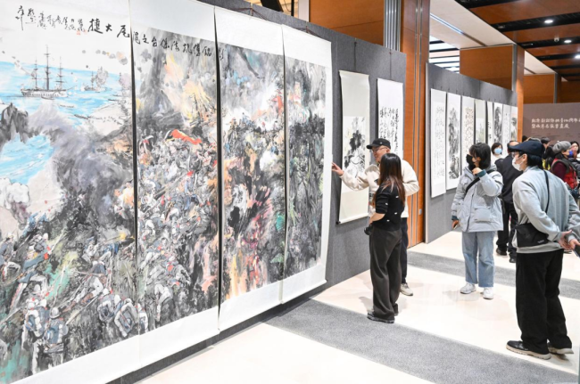 一纸两岸 情系千秋——北京五洲和平书画院积极参与纪念刘铭传系列活动侧记