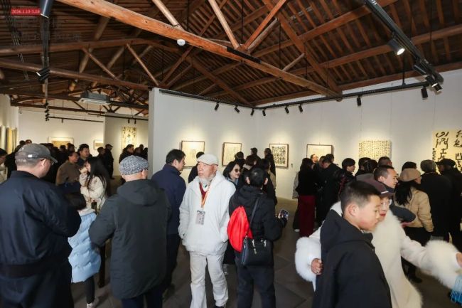 “定武兰亭杯”书道伸开幕背后，藏着中国横店最具学术缱绻的一次身份重构