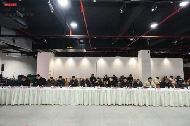 “定武兰亭杯”书道伸开幕背后，藏着中国横店最具学术缱绻的一次身份重构