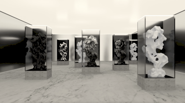 青年艺术作品展示——石间