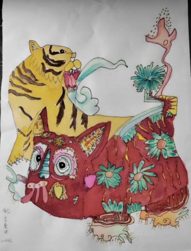 小小画笔，大大传承：非遗书画展上的童心奇遇