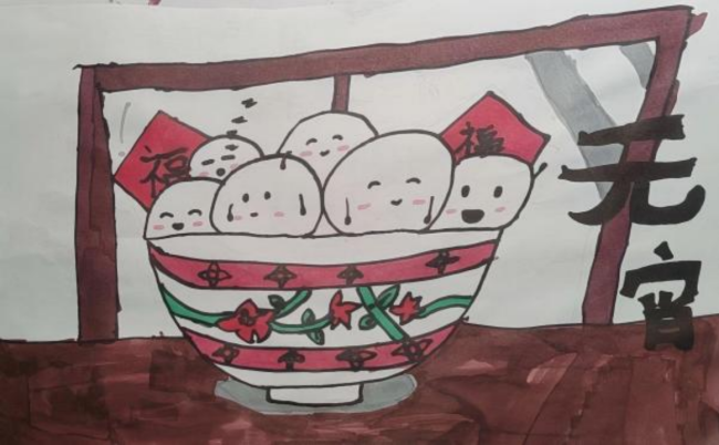 少儿画笔下的非遗生活画卷