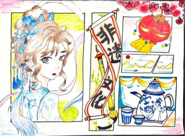 用画笔唤醒非遗记忆