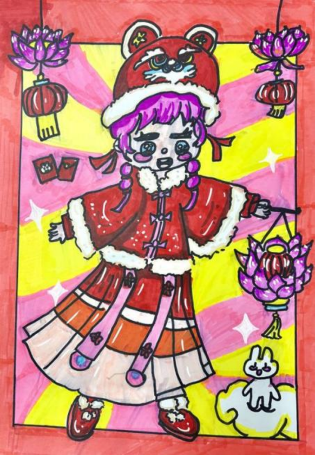 小小画笔，大大传承：非遗书画展上的童心奇遇