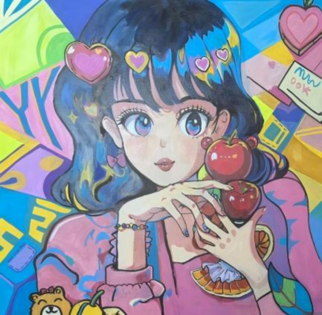 少儿画笔下的非遗生活画卷