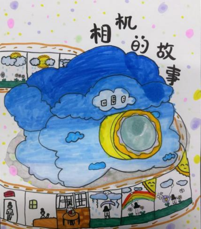 少儿画笔下的非遗生活画卷