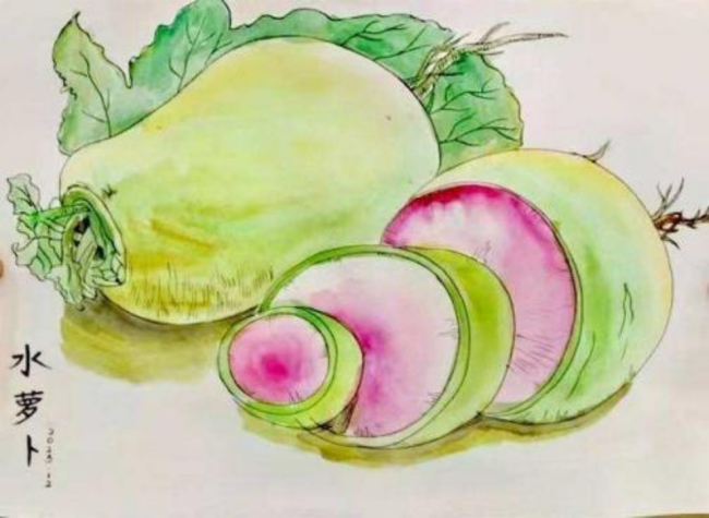 少儿画笔下的非遗生活画卷