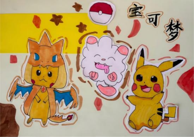 少儿画笔下的非遗生活画卷