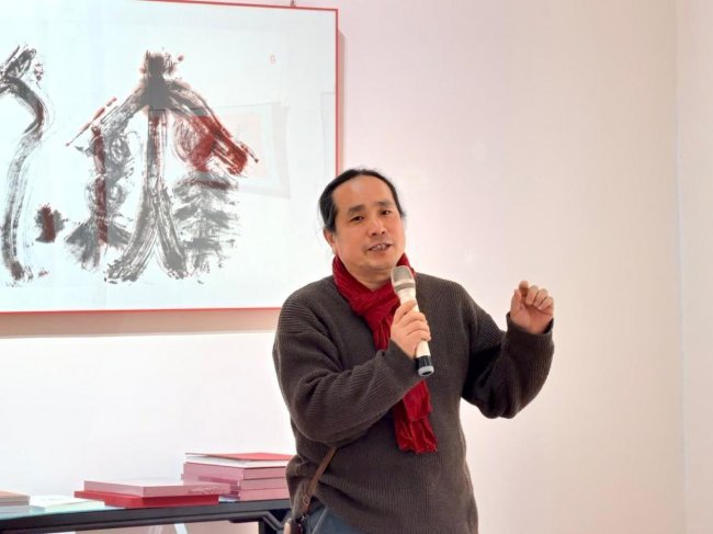 正书之道——王清州书法展在北京798情修艺术空间开幕