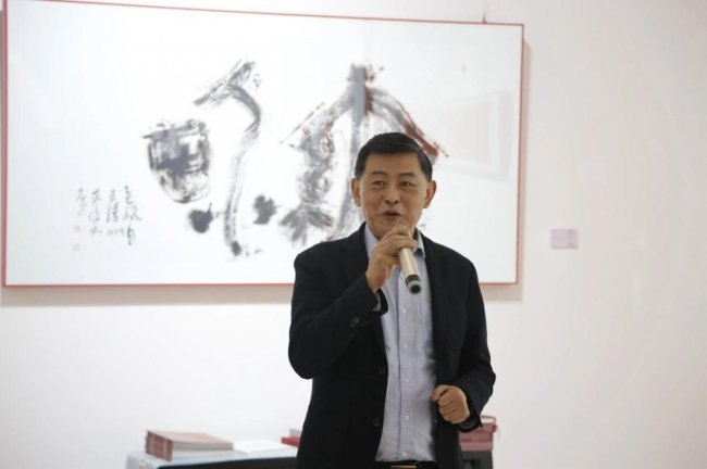 正书之道——王清州书法展在北京798情修艺术空间开幕