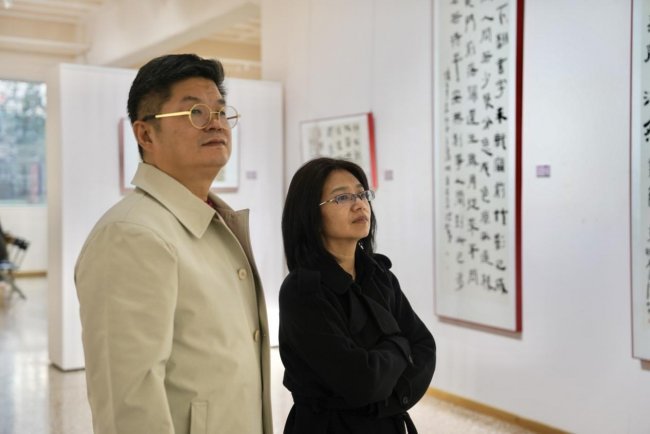 正书之道——王清州书法展在北京798情修艺术空间开幕