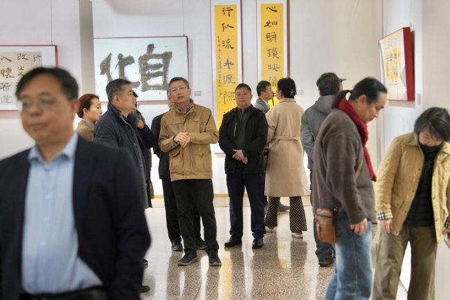 正书之道——王清州书法展在北京798情修艺术空间开幕