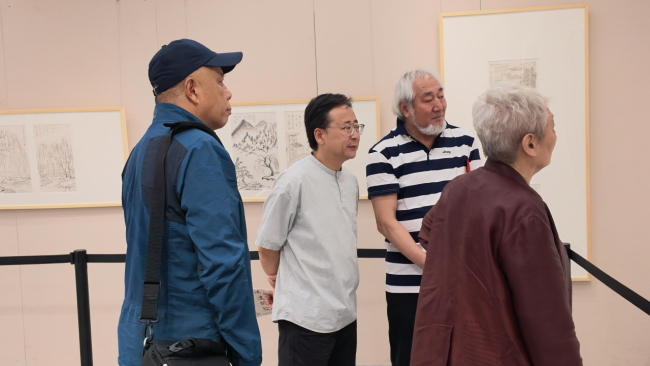 墨染陶然 清远闲放——耕石书画展在陶然亭公园展出