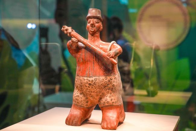 探展日志｜穿“豹纹裤”的古代美洲战士
