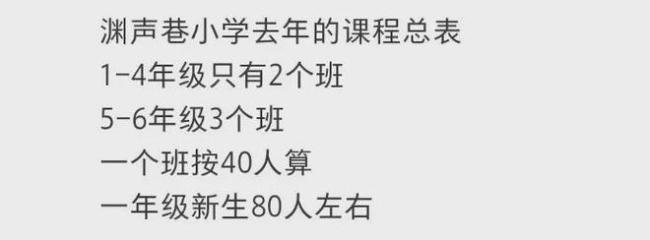 一个班只有3个孩子，4位老师？新生人数减少了？