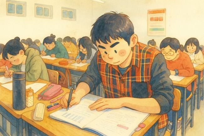 高中三年,女孩靠熬夜背书,男孩靠打球续命