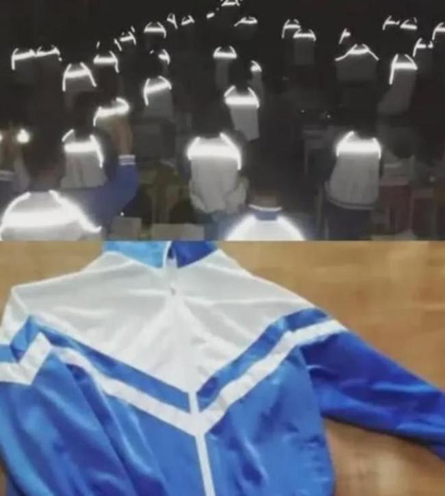 为防止中学生“早恋”，校长绞尽脑汁，设计出一款“特殊校服”