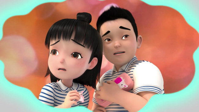 金鹰卡通《23号牛乃唐》好朋友过生日，牛乃唐要送什么礼物呢？