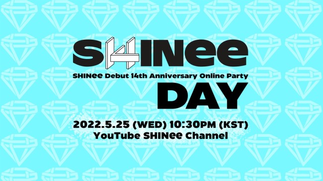 SHINee出道14周年纪念直播将于5月25日进行