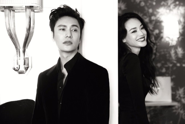 舒淇陈坤黑色系大片释出男帅女美画面养眼2